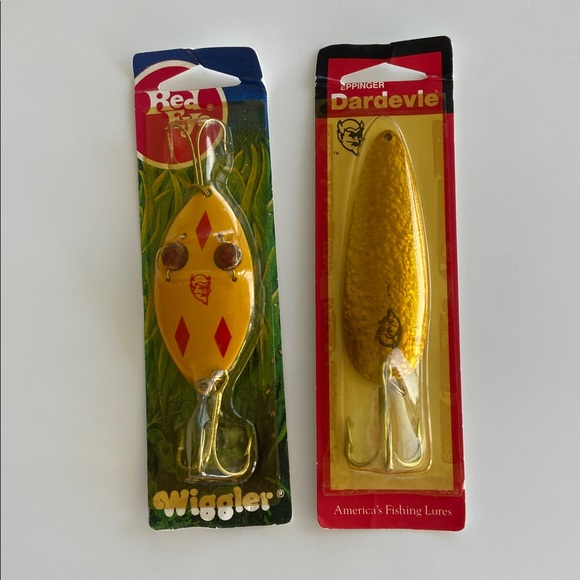 Vintage Eppinger Daredevle Red Eye Fishing Lures - Picture 3 of 10